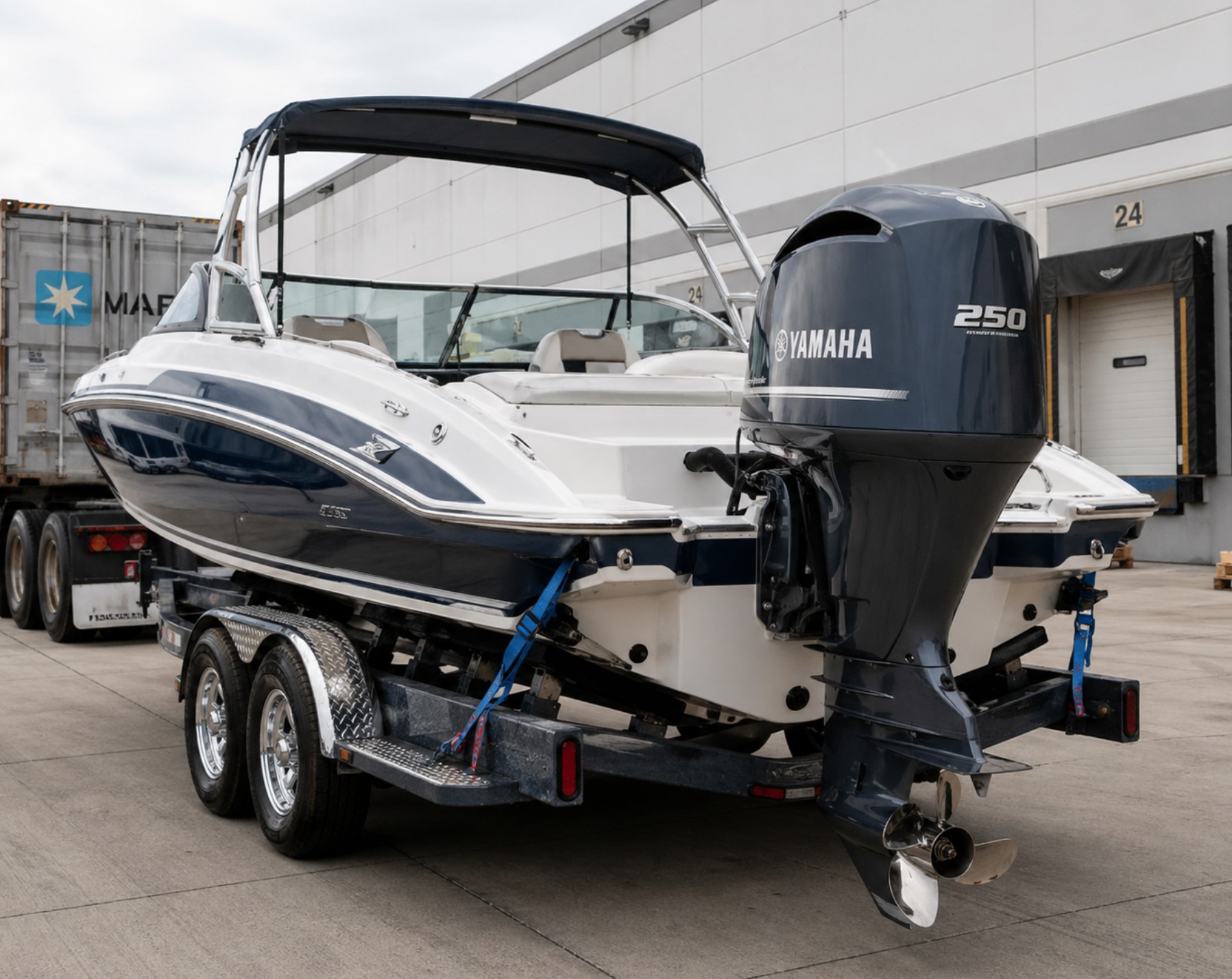 Доставка мотора